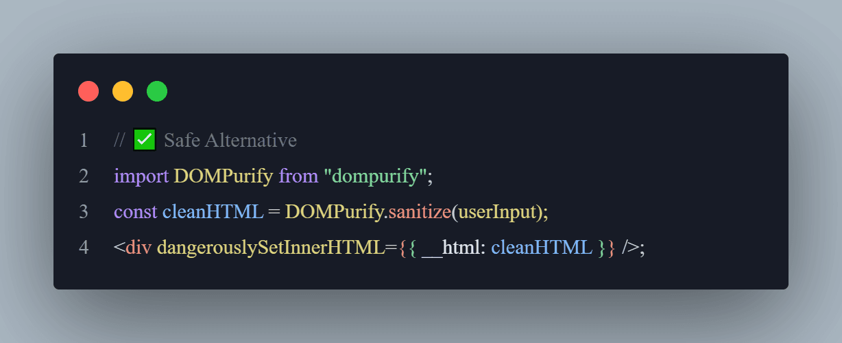 Risk xss code snaphot